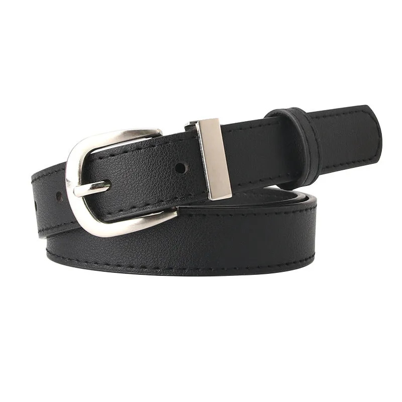 Girls' Belt Simple Student Belt with Jeans Clothing Decoration