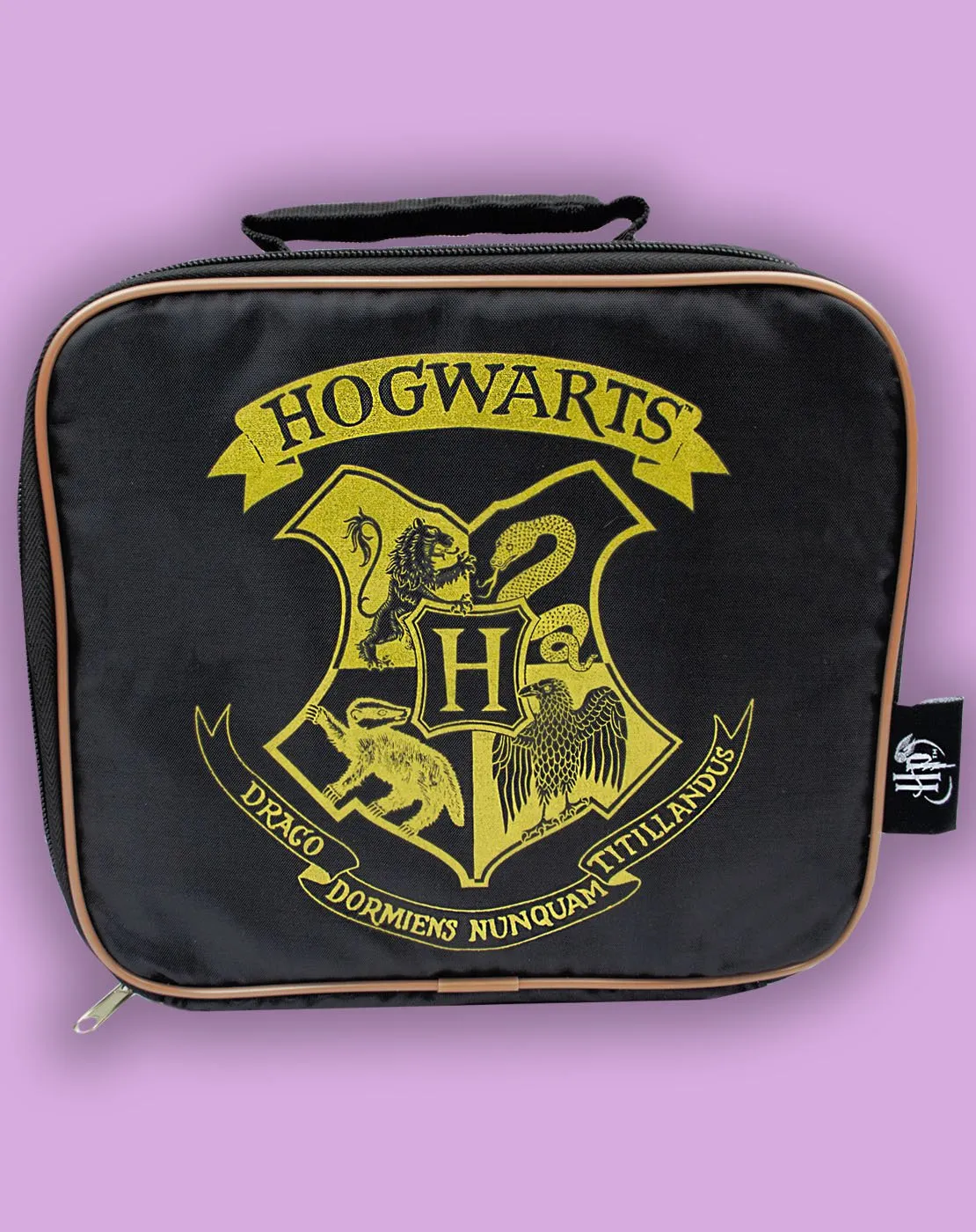 Harry Potter Hogwarts Crest Kids Lunch Box School Food Container Children's Bag