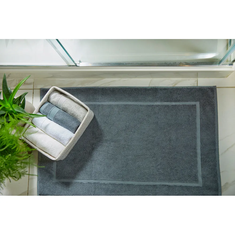 Hug Bamboo Hotel Shower Mat - Graphite 50x80cm