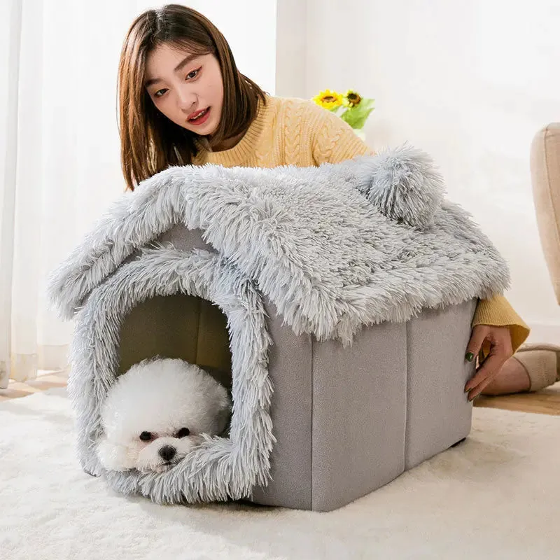 Indoor Dog House Style C -  Foldable & Washable