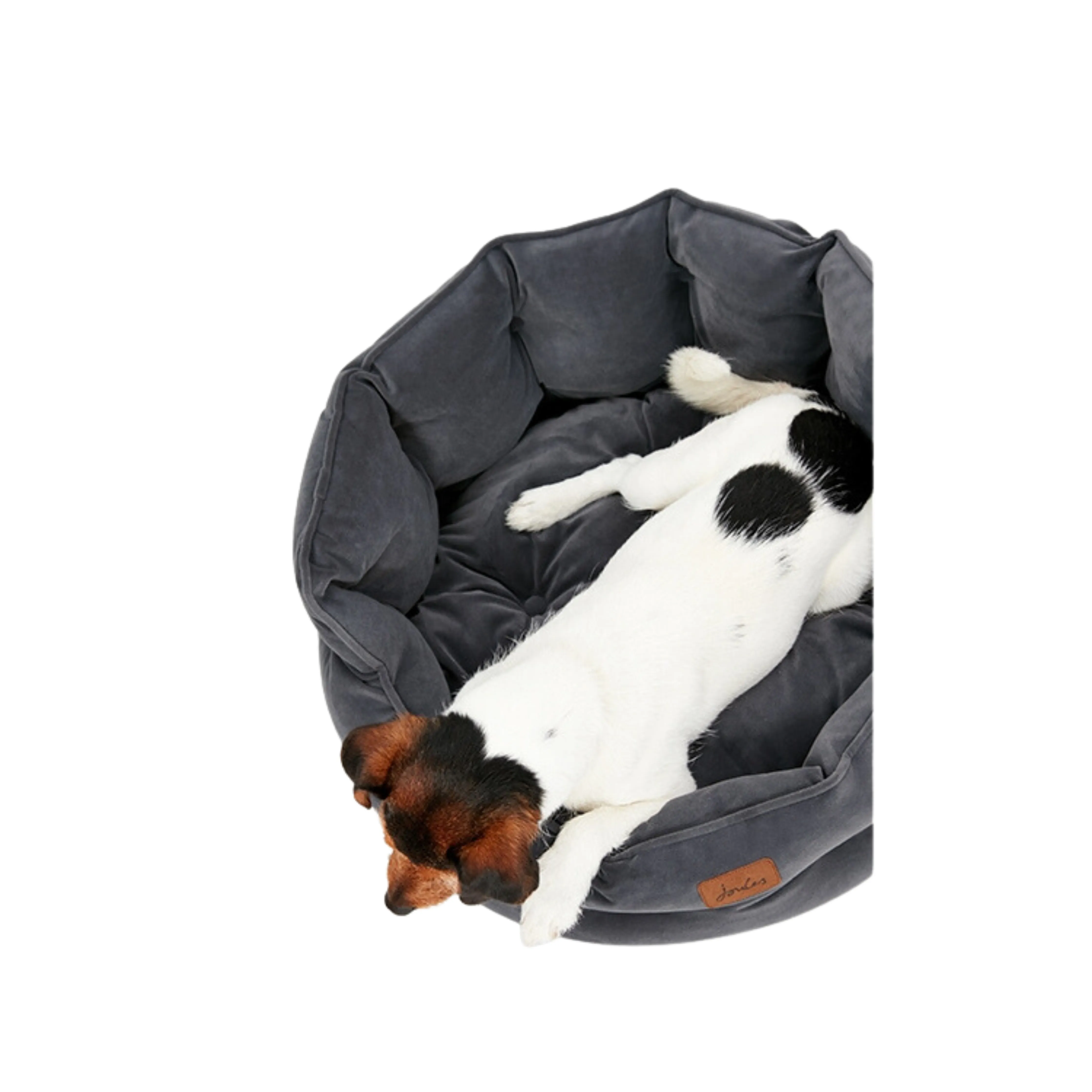 JOULES-CHESTERFIELD PET BED GREY SMALL