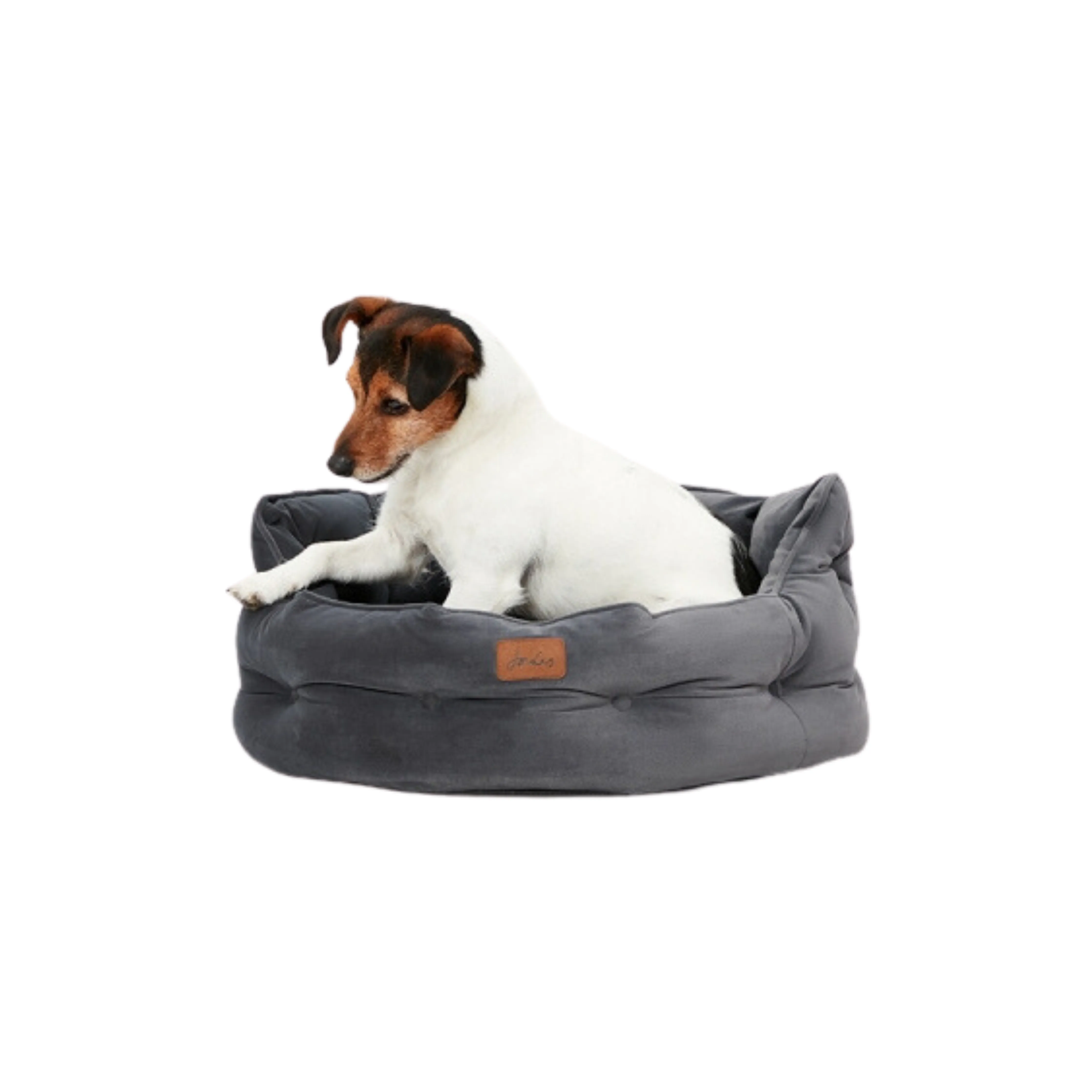 JOULES-CHESTERFIELD PET BED GREY SMALL