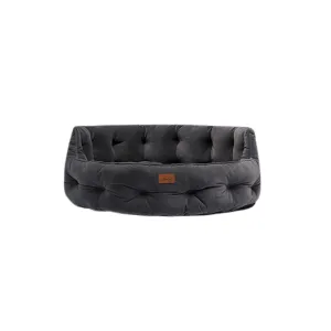 JOULES-CHESTERFIELD PET BED GREY SMALL