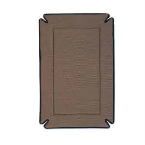 K&h Pet Products Odor-control Dog Crate Pad Mocha 20" X 25" X 0.5"