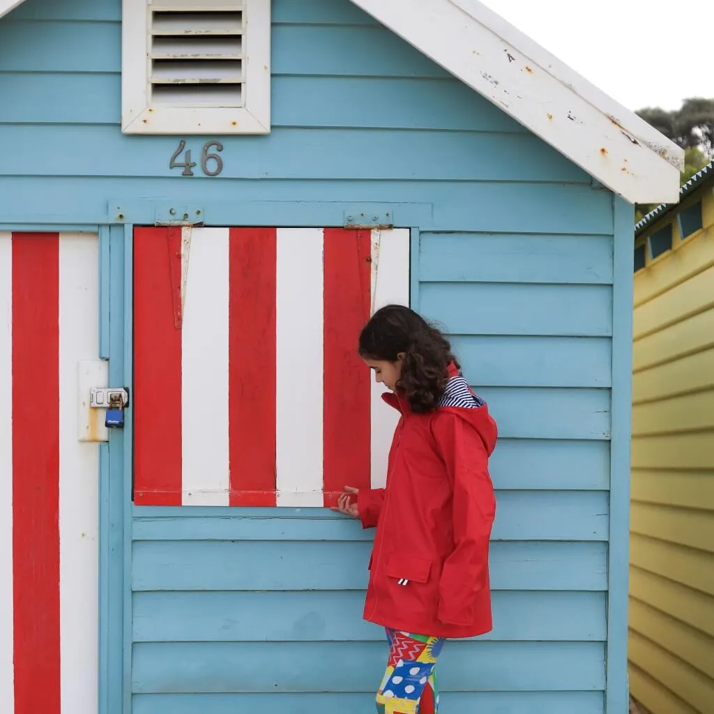 Kids' Raincoat - Red