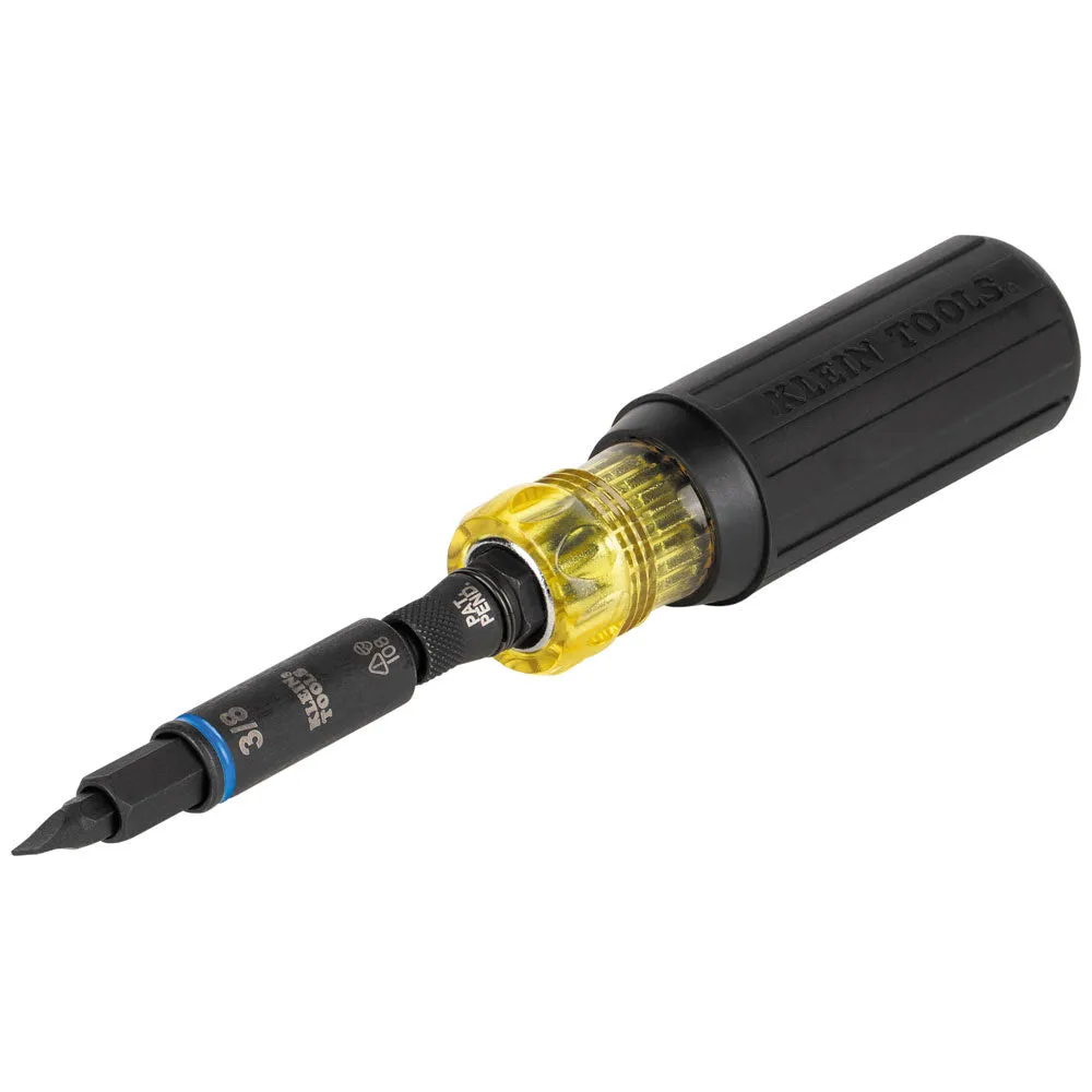 Klein 32500HD Impact Rated Multi-Bit Screwdriver / Nut Driver, 11-in-1