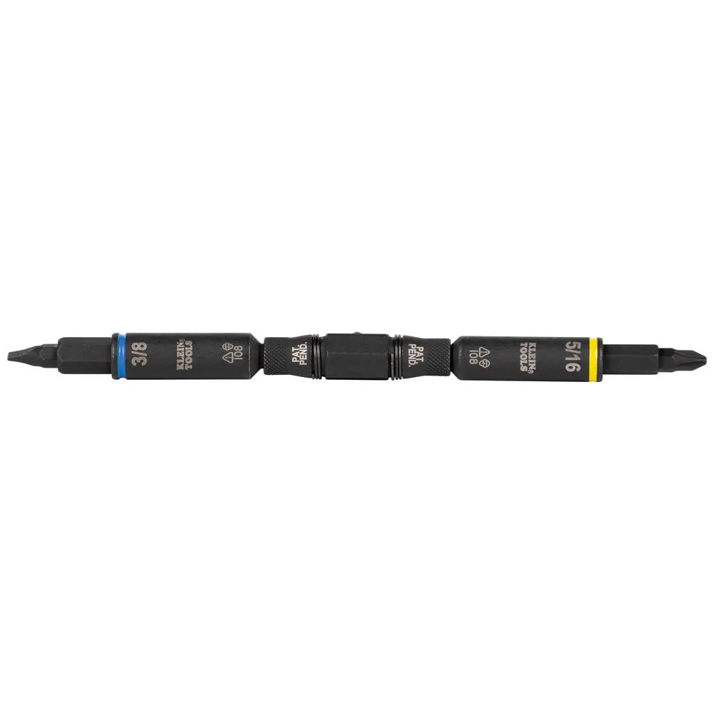 Klein 32500HD Impact Rated Multi-Bit Screwdriver / Nut Driver, 11-in-1