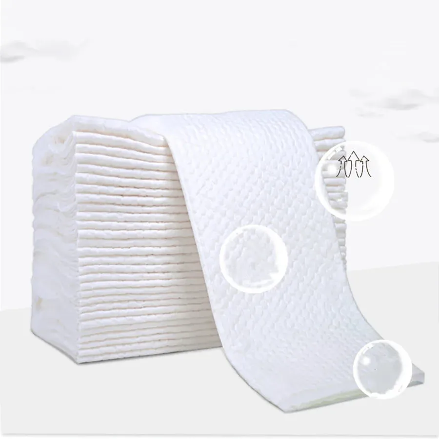 Little Story Disposable Diaper Changing Mats - Pack of 20pcs (White)