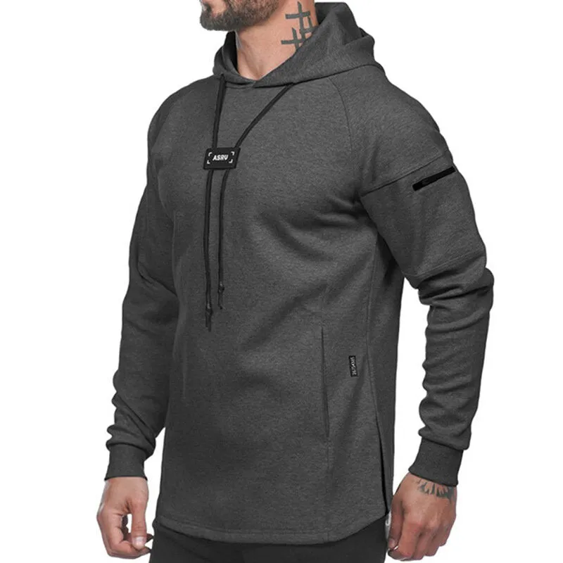 Men's Pullover Hoodie Sports Tops Spring Autumn Soft Breathable Sweat-absorbing Sports Tops Outdoor Casual Basketball Training Running Fitness Weatwear