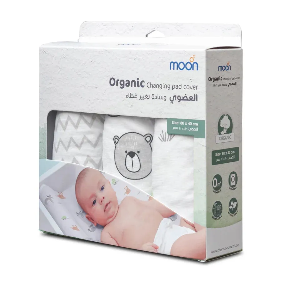 Moon Changing Pad Cover (Pack of 3)