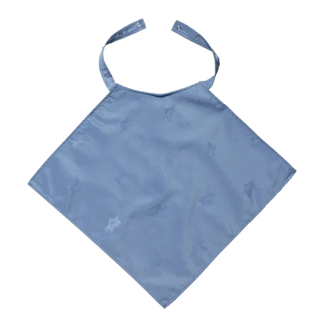 Napkin Style Dignified Adult Clothing Protector - Blue - 45x45cm