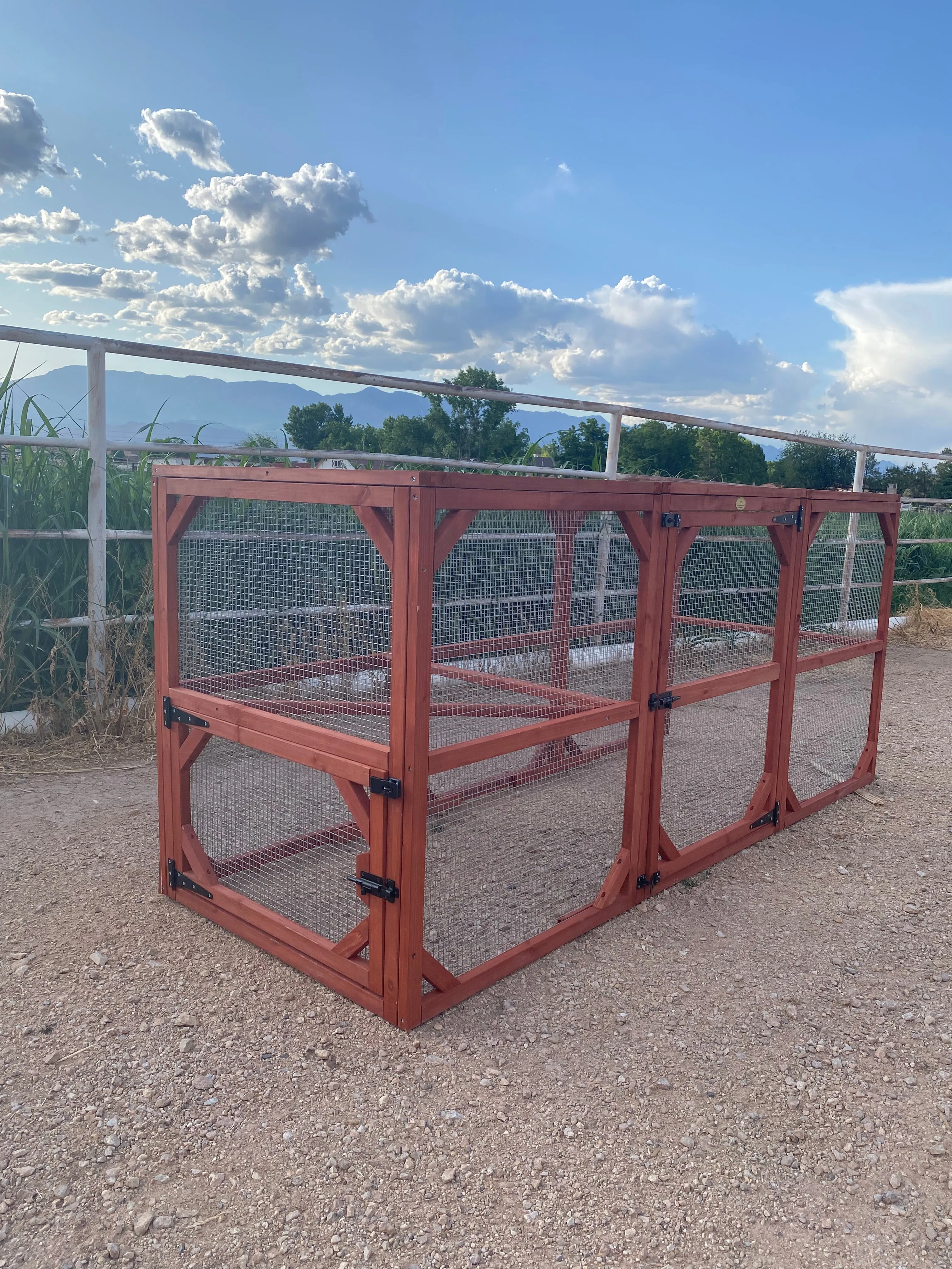 Orpington Lodge Chicken Coop with Run for 6  Chickens. IN STOCK!!