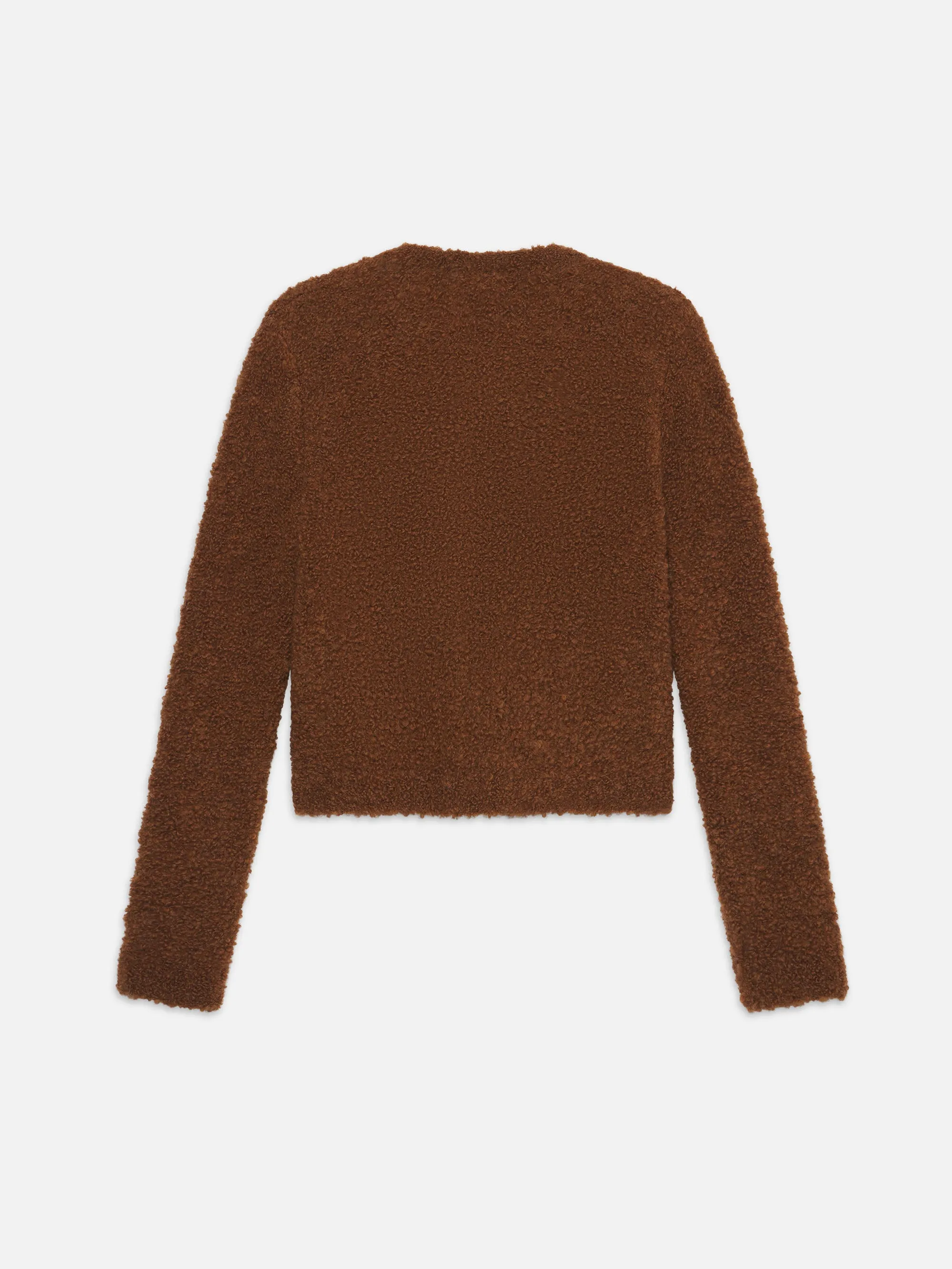 Patch Pocket Cardi -- Camel