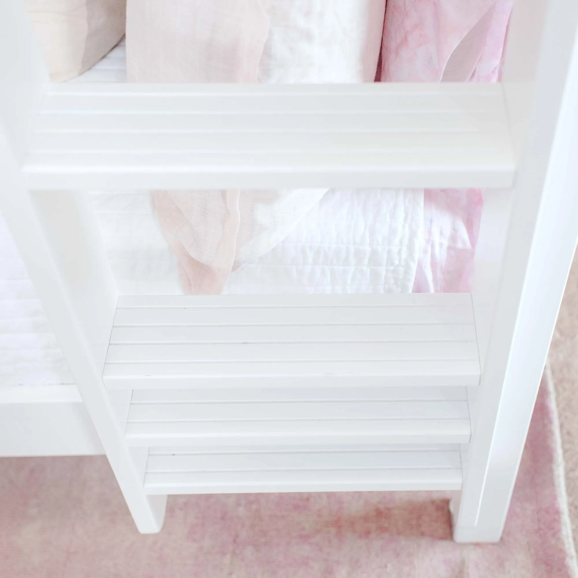 Queen High Bunk Bed with Ladder