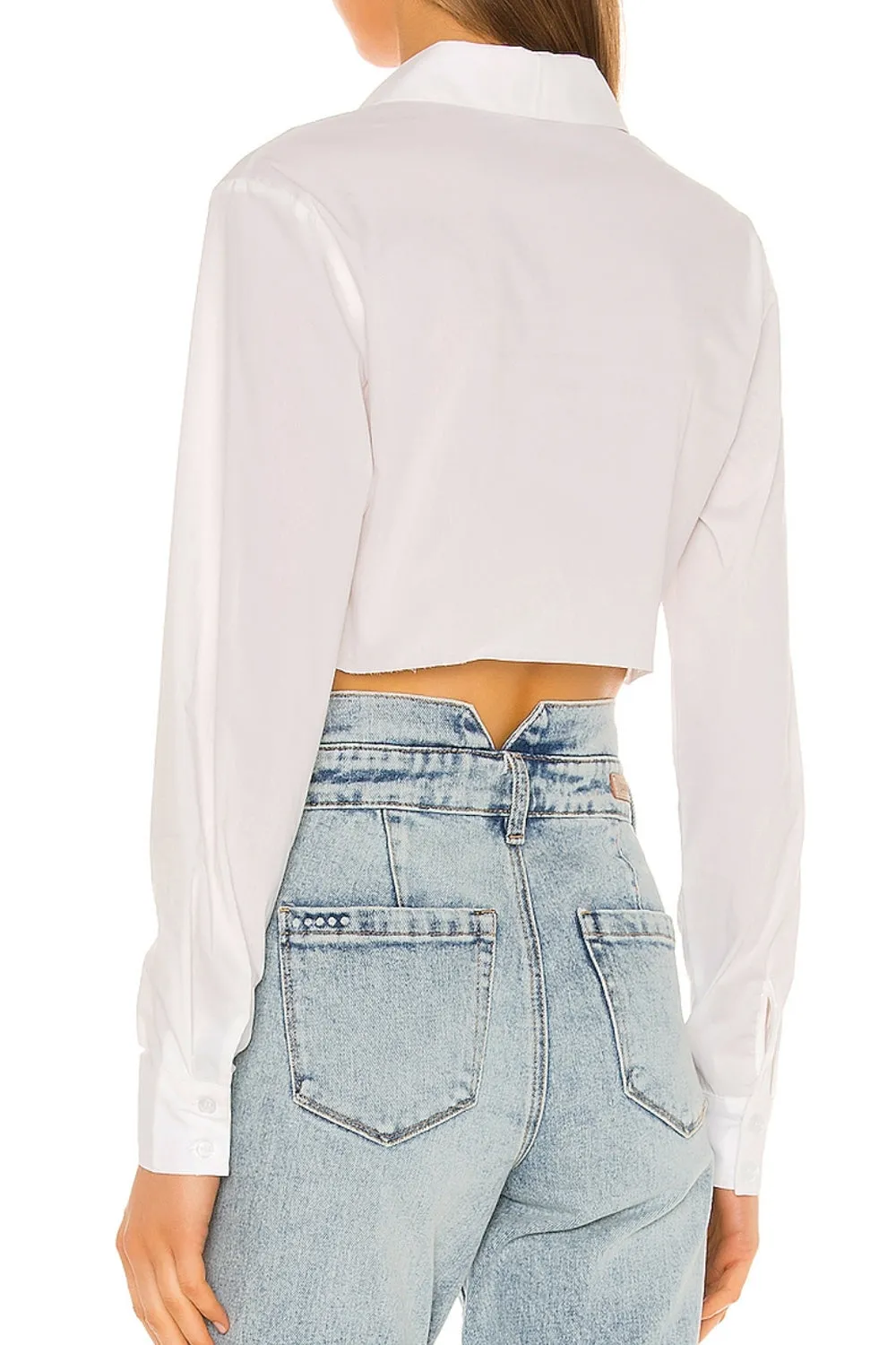 Ryod White Crop Top