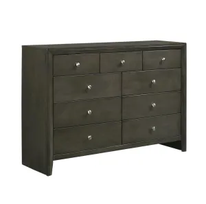 Serenity 9-drawer Dresser Mod Grey