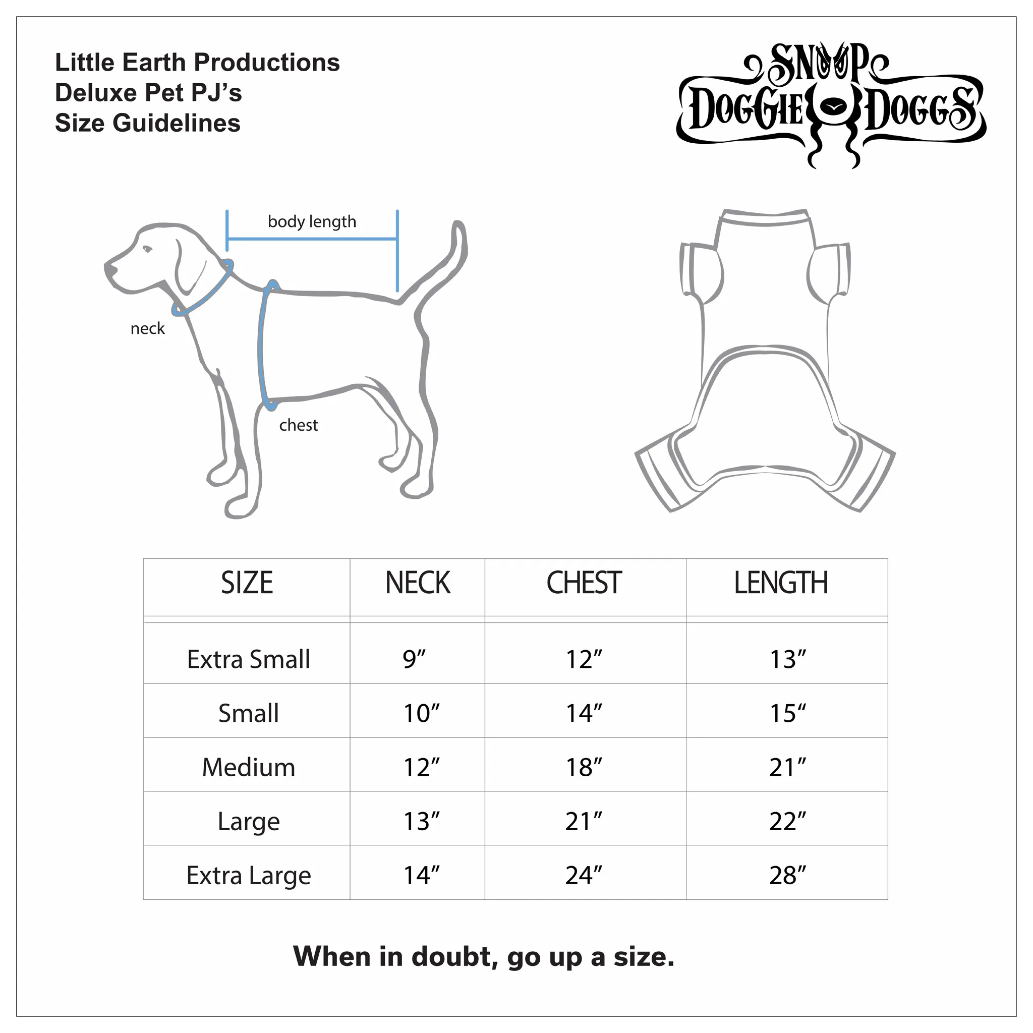 Snoop Doggie Doggs Deluxe Pet PJs Off the Chain