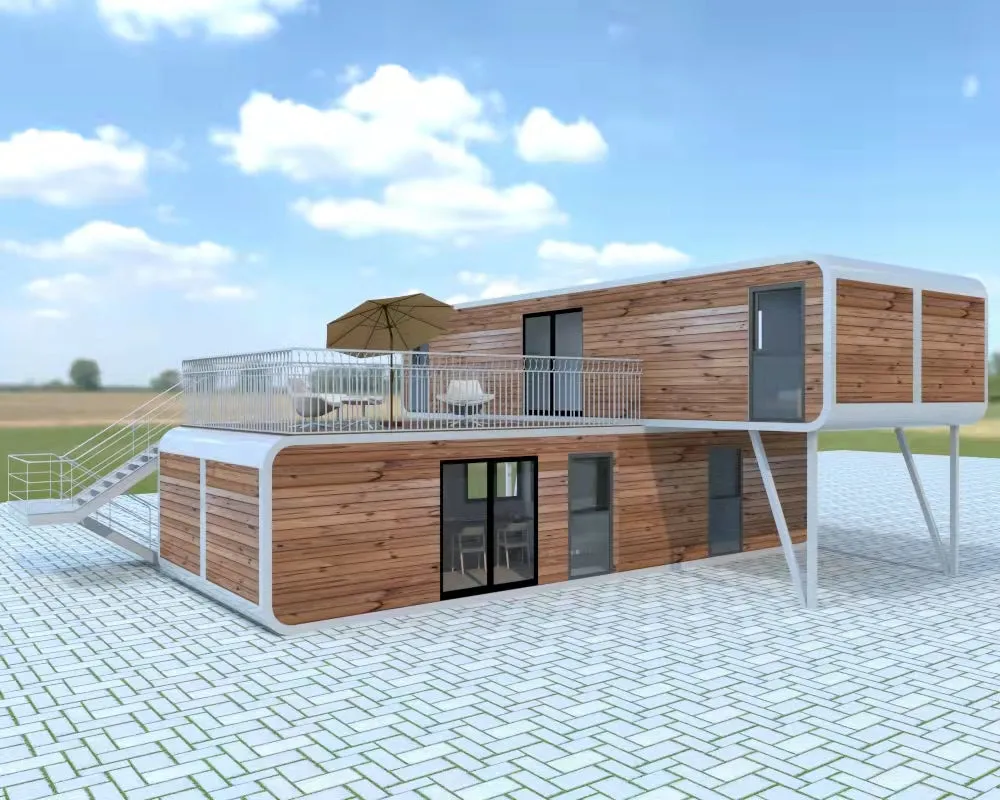 Superhouse 40ft Apple House  for sale  luxury prefab house wholesale prefab house beach villa style under 50k