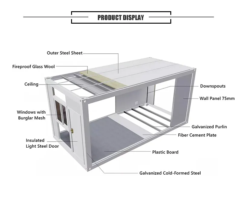 Superhouse Apple House  for sale container house luxury prefab  living room 20 Feet 40 feet with cheap price under 50k