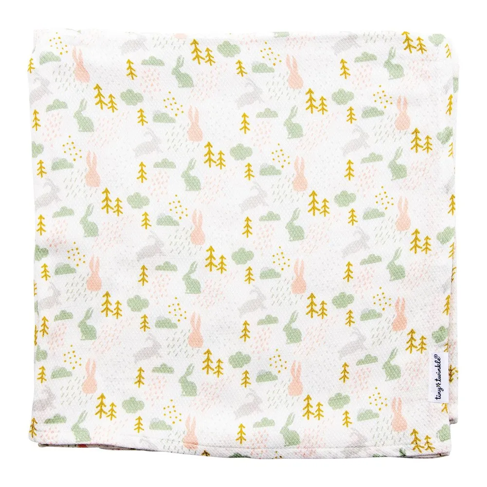 Tiny Twinkle Kaffle Swaddle Blanket - Bunny