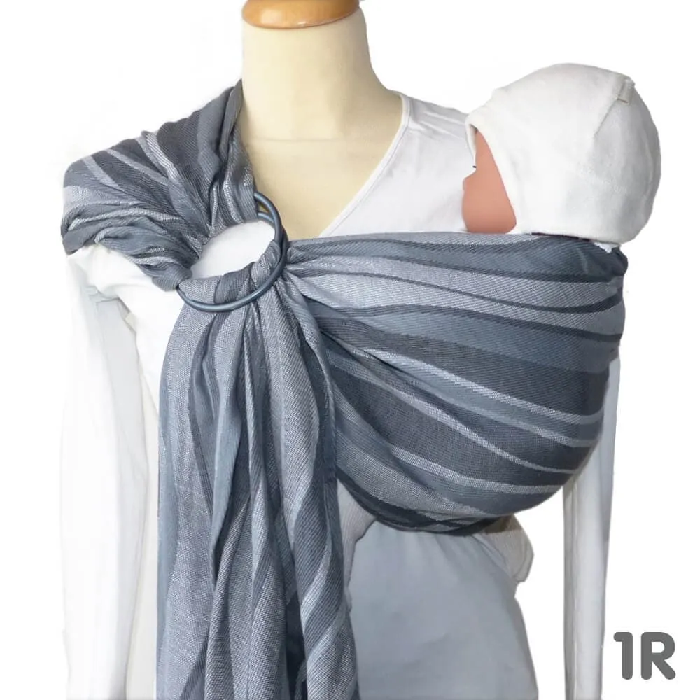 Waves Silver DidySling Ring Sling by Didymos