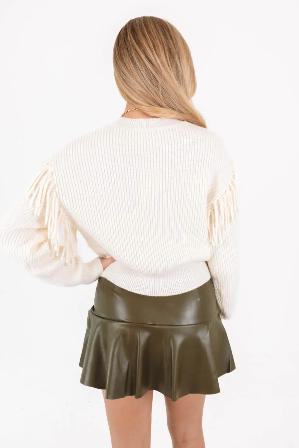 Z Supply On The Fringe Sweater - Sea Salt